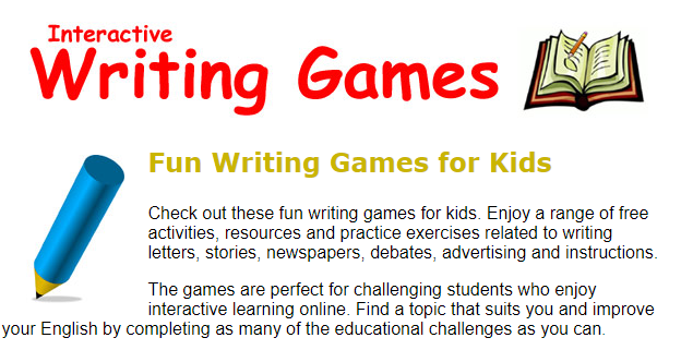 writing games